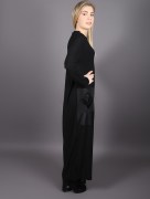 Robe simili cuir Puane - noir