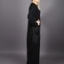 Robe simili cuir Puane - noir