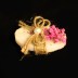 Savon cadeau parfumé à fleur - rose