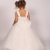 Robe de soirée à perle Helin'a - blanc 