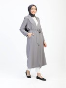 Veste simple 8389 - gris