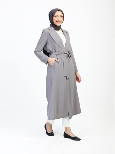 Veste simple 8389 - gris