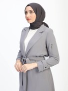 Veste simple 8389 - gris