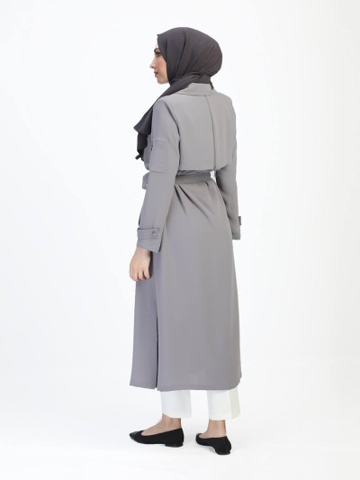 Veste simple 8389 - gris