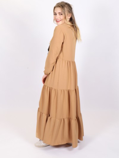Robe longue simple Loreen - camelle