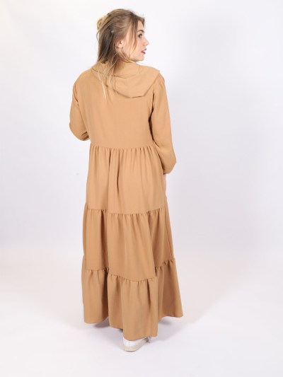 Robe longue simple Loreen - camelle