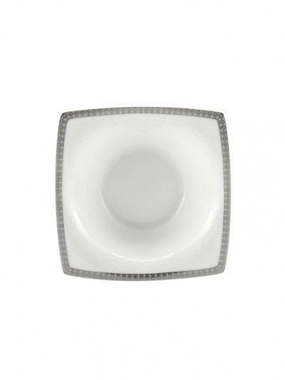 Karaca Fine Pearl Neklus Ensemble de petit-déjeuner 26 pièces 6 personnes Square Pearl