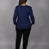 Pull à strass Beymar - bleu marine 