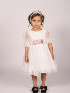 robe de soirée Monita - écru 