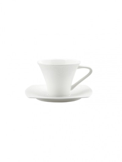 Karaca Fine Pearl Helen Ensemble de petit-déjeuner de 26 pièces carré
