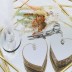 Service à café et plateau pour alliance mariée -set complet doré