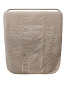 İpekçe Home Couverture pour bébé Embos happy days - beige