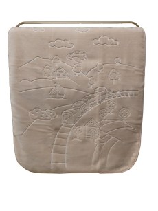 İpekçe Home Couverture pour bébé Embos happy days - beige