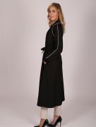 Manteau simple Puane - noir