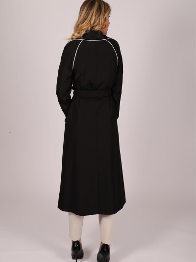 Manteau simple Puane - noir