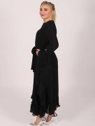 Robe longue de flamenco Famelin - noir