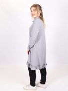 Tunique en crêpe ugs - gris