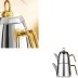 Amboss Diamond Théière, Couleur de Manche Or, En inox, Fond en Acier, 1,2 L de Thé, 1,8 L D'eau