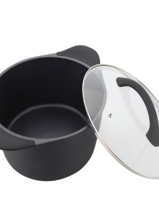 Faitout avec couvercle en verre Schäfer 9.6L/32x14 cm