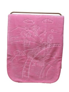 İpekçe Home Couverture pour bébé Embos happy days - rose