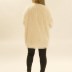 Veste en tweed à franges - beige