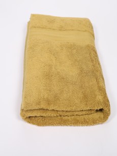Serviette de bain karaca home grand moutarde
