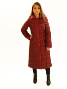 Manteau matelassé Berre - bordeaux 