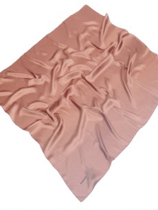 Foulard satiné Karaca - marron