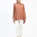  Pantalon poche double boutonnage -beige 5151