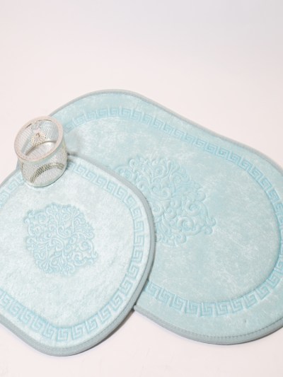 Tapis de bain Ipekce suna 2 pièces - turquoise