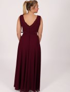 Robe longue sans manches Dans - violet