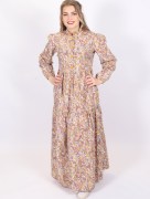 Robe à motif en fleur Loreen - rose