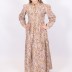 Robe à motif en fleur Loreen - rose