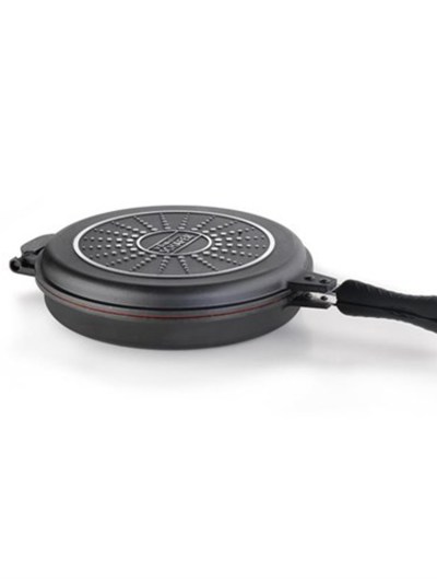 Poêle à Double Grill Schäfer - noir 32 cm