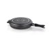 Poêle à Double Grill Schäfer - noir 32 cm