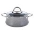 Batterie de cuisine 7 pièces Karaca Bio Granit Bereket - Gris