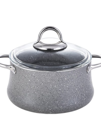 Batterie de cuisine 7 pièces Karaca Bio Granit Bereket - Gris