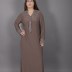 Robe longue simple Hesna - marron