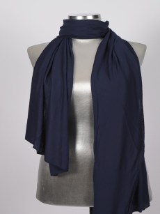 Peigné châle - bleu marine