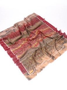 Foulard carré - multicolore