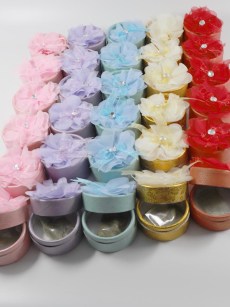 Boîte à fleur Henné multicolore ( lot de 30 pièces )