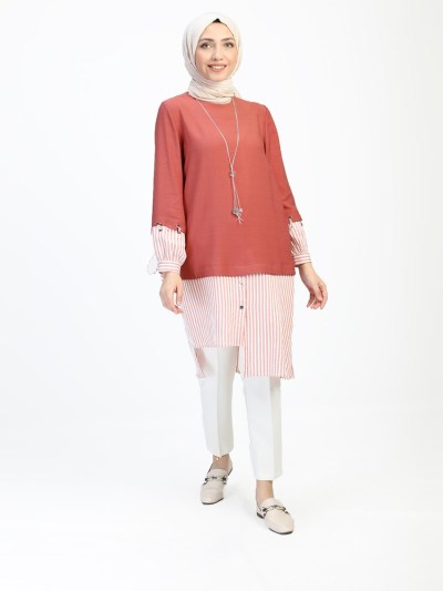 Tunique élégante 1531 - rose