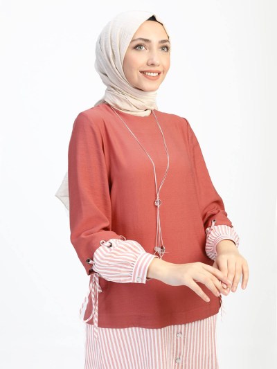 Tunique élégante 1531 - rose