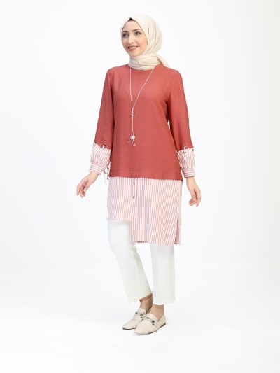 Tunique élégante 1531 - rose