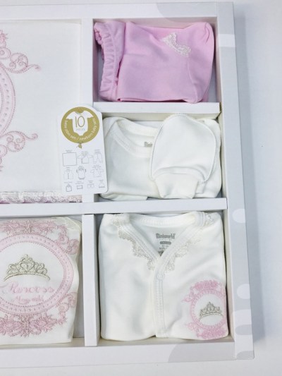 Coffret bébé cadeau 10 pièces Miniworld Baby Girl Princess Miniworld - rose    