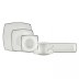 Karaca Fine Pearl Neklus Ensemble de petit-déjeuner 26 pièces 6 personnes Square Pearl