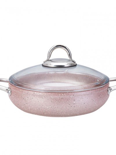 Batterie de cuisine 7 pièces en granit Bio Karaca Avanos Rose