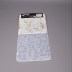 Tapis de bain 2 pièces - marbré doré/écru