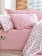 İpekçe Home Ensemble Eva 2 personne Elisa rose