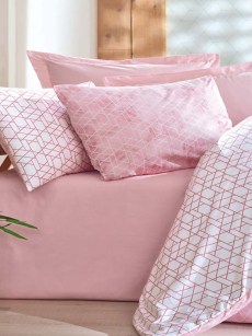 İpekçe Home Ensemble Eva 2 personne Elisa rose